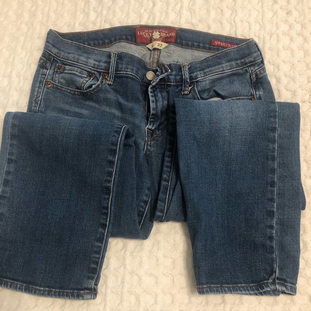 Lucky brand jeans size 4 or 27